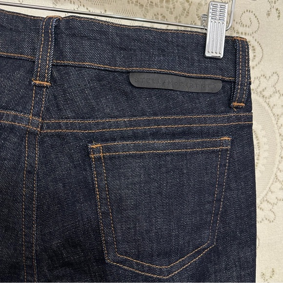 Stella McCartney Straight Leg Low Rise Denim Jeans - Picture 8 of 12